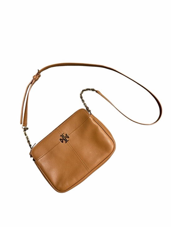 Tory Burch Handbags - Tory Burch Ivy Crossbody Bag Brown Pebbled Leather